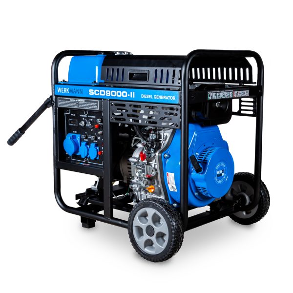 Generador Diesel Werkmann 7Kw SCD 9000-II - Imagen 2