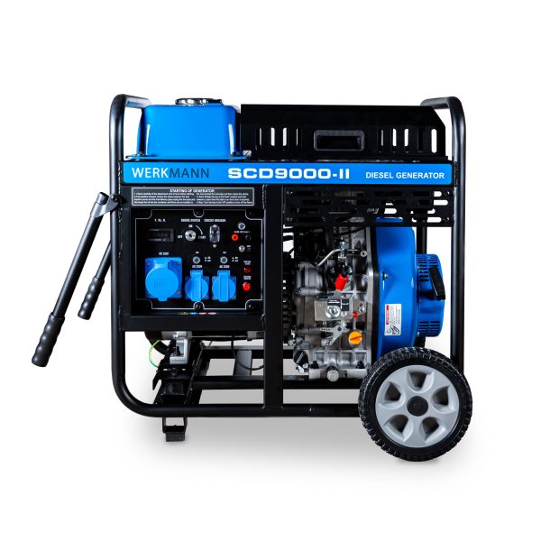 Generador Diesel Werkmann 7Kw SCD 9000-II